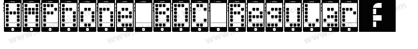 HMPhone BDC Regular字体转换